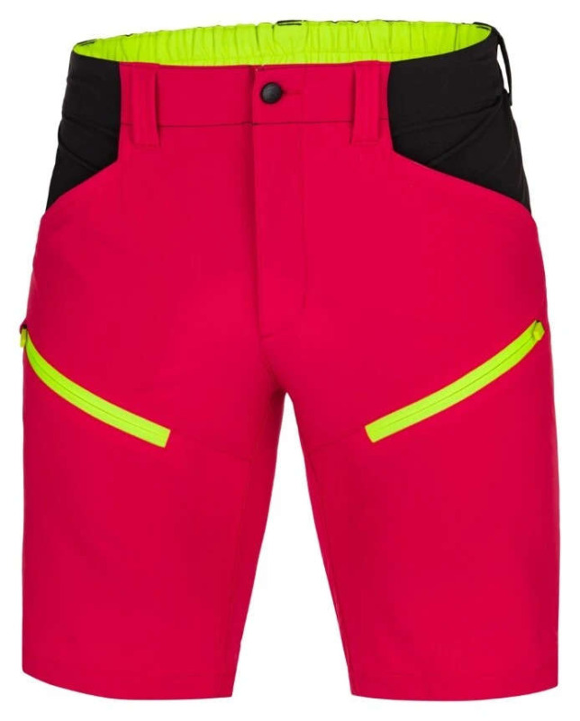 Softshellové kraťasy CITYCONIC® červená vel.48