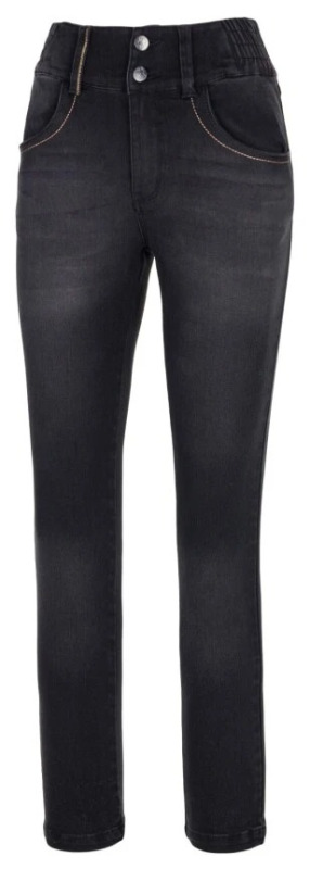 Dámské jegginy JASVENA JEANS černá vel.48