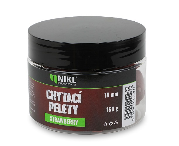 Nikl chytací pelety strawberry 150 g - 10 mm