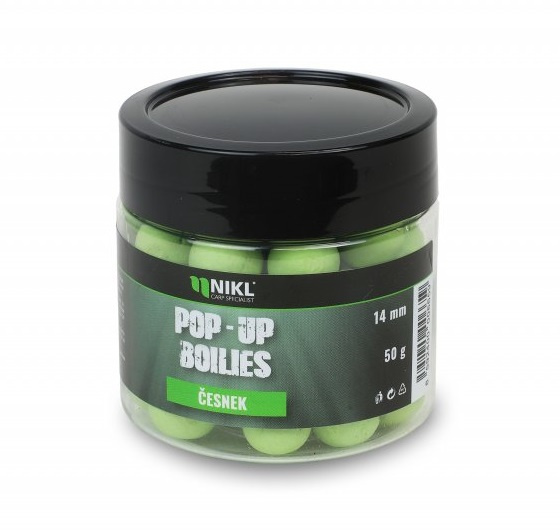 Nikl plovoucí boilies česnek - 16 mm 50 g