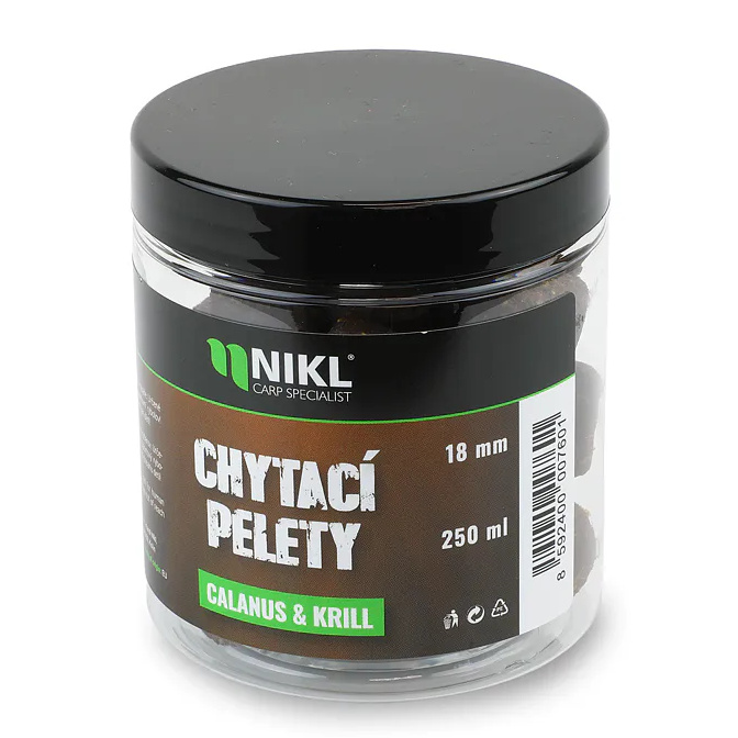 Nikl chytací pelety calanus & krill 250 m - 18 mm