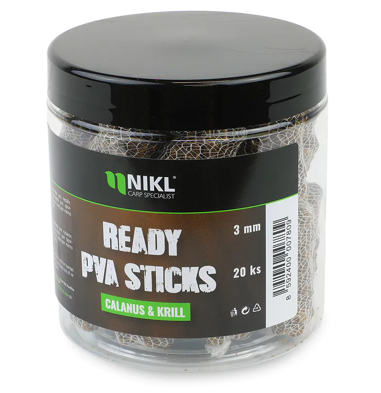 Nikl naplněné punčochy ready pva calanus & krill 20 ks