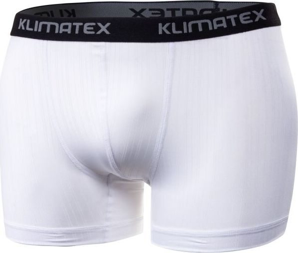 Pánské boxerky KLIMATEX Bax bílé Velikost: S