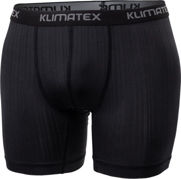 Pánské funkční boxerky KLIMATEX Bax Mid černé Velikost: S