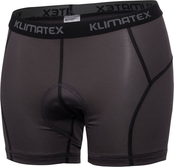 Dámské cykloboxerky s výstelkou KLIMATEX Jovana antracit Velikost: XL