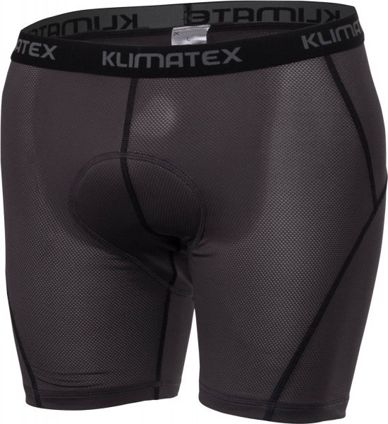Pánské cykloboxerky KLIMATEX Jax antracit Velikost: M