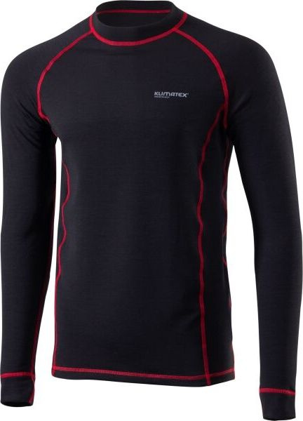 Pánské funkční triko KLIMATEX Oto černá Velikost: 2XL