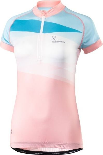 Dámský cyklodres KLIMATEX Joy světle růžová Velikost: XL
