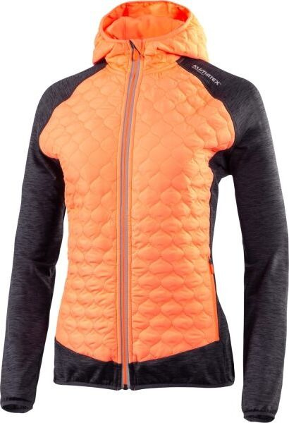Dámská hybridní mikina KLIMATEX Romy lososová neon Velikost: XS