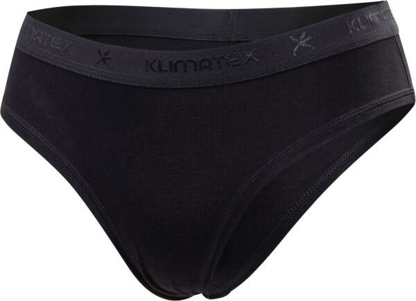 Dámské bambusové kalhotky KLIMATEX Bama brazilky černé Velikost: XL
