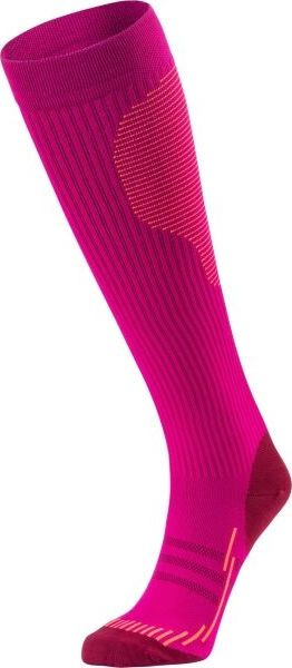 Unisex kompresní podkolenky KLIMATEX Sage růžové Velikost: 39-42