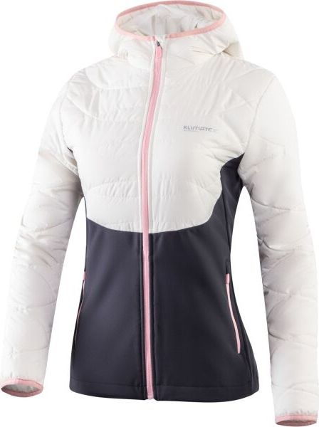 Dámská hybridní bunda KLIMATEX Birela bílá Velikost: S