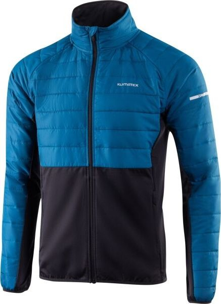 Pánská hybridní bunda KLIMATEX Daben modrá Velikost: L