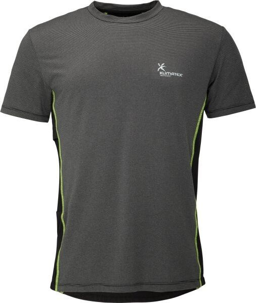 Pánské funkční triko KLIMATEX Yanis černé Velikost: L