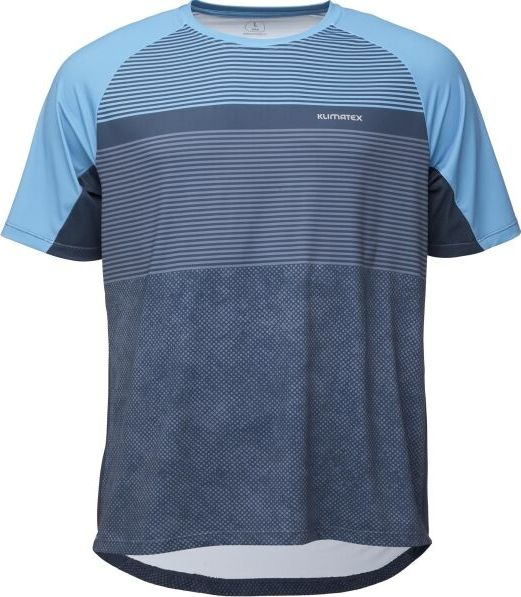 Pánské MTB triko KLIMATEX Lehu modré Velikost: M