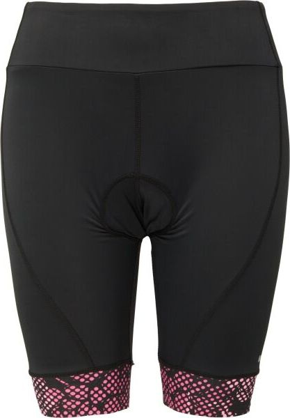 Dámské cyklistické šortky KLIMATEX Fiore černé Velikost: S