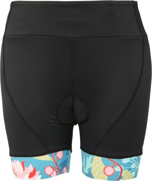 Dámské cyklo šortky KLIMATEX Bonsai černé Velikost: XL