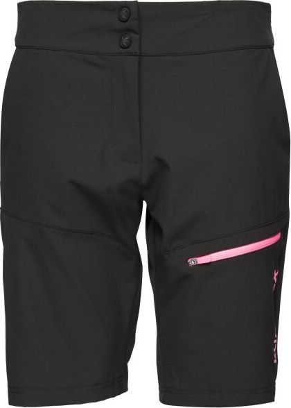 Dámské MTB šortky KLIMATEX Uruk s cyklo prádlem černé Velikost: S
