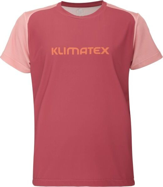 Dětské MTB triko KLIMATEX Slinker růžové, 146 Velikost: 122