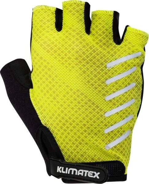 Pánské cyklistické rukavice KLIMATEX Eike zelené Velikost: 2XL