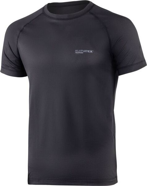 Pánské funkční triko KLIMATEX Janek černé Velikost: XL