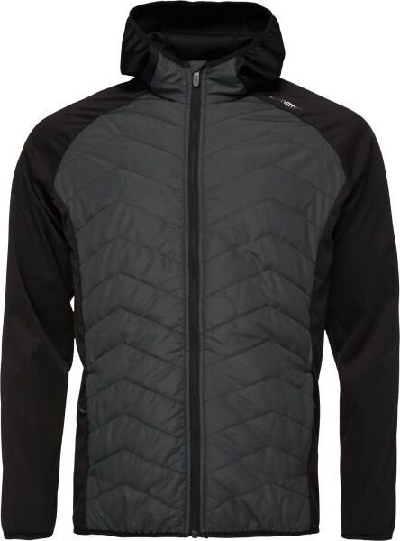 Pánská hybridní bunda KLIMATEX Brigu černá Velikost: L