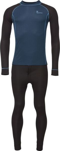 Pánský funkční termoset KLIMATEX Dasty tmavě modrá, XXL Velikost: 2XL