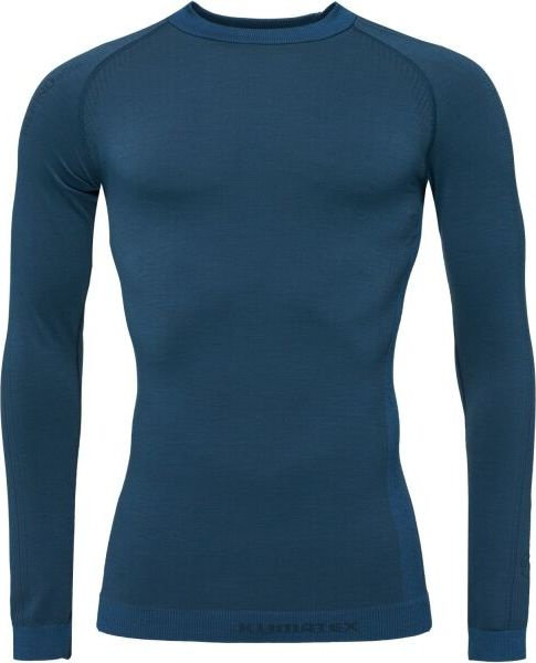 Pánské merino triko KLIMATEX Lamb modré Velikost: XL/2XL
