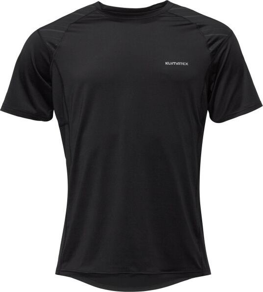 Pánské funkční triko KLIMATEX Tariq černé Velikost: M