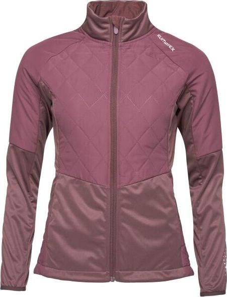 Dámská hybridní bunda KLIMATEX No-wind Lira fialová Velikost: 2XL
