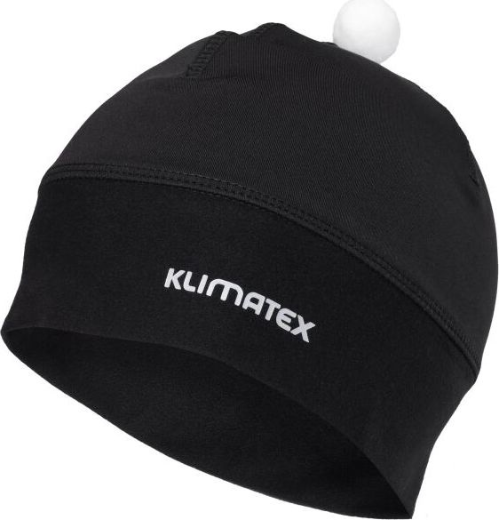 Unisex sportovní čepice KLIMATEX Nauri černá Velikost: os