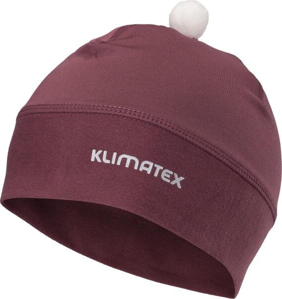 Unisex sportovní čepice KLIMATEX Nauri vínová Velikost: os