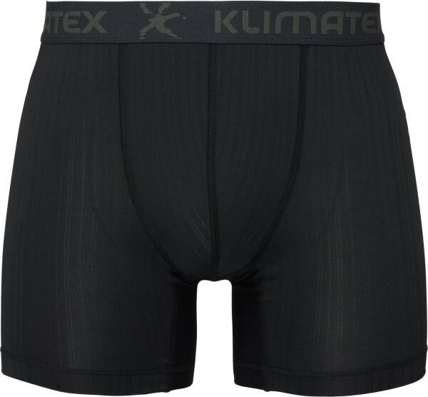 Pánské funkční trenky KLIMATEX Rune mid Silktouch černé Velikost: S