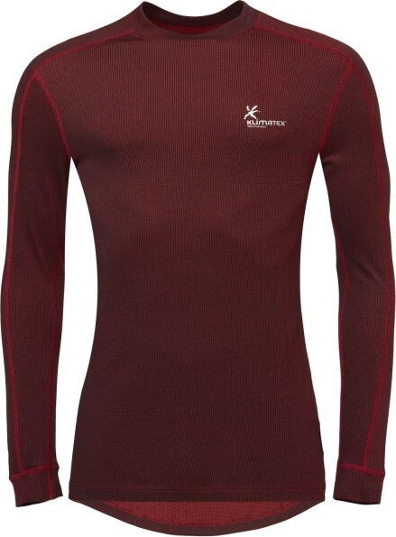 Pánské funkční triko KLIMATEX Arvid Klimafeel vínové Velikost: S