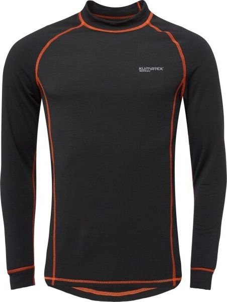 Pánské funkční triko KLIMATEX Asger Thermoplus černé Velikost: S