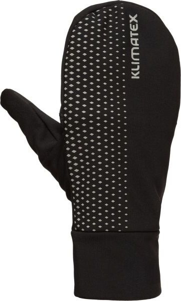 Unisex rukavice 2v1 KLIMATEX Auth černé Velikost: S