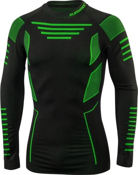 Pánské funkční triko KLIMATEX Harald Seamless černé Velikost: XL/XXL