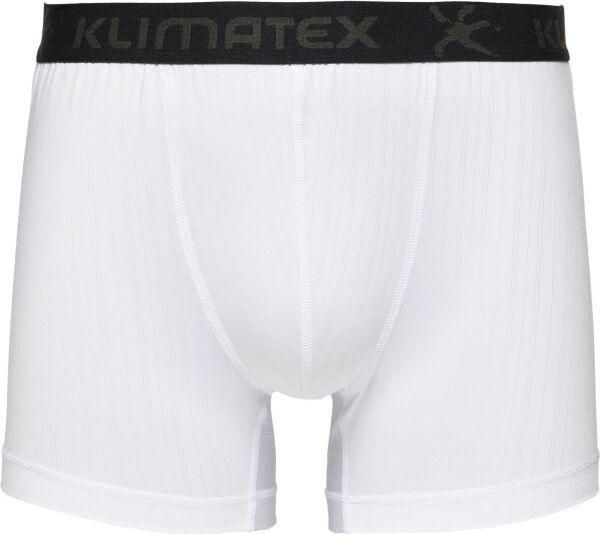 Pánské funkční boxerky KLIMATEX Rune bílé Velikost: XL