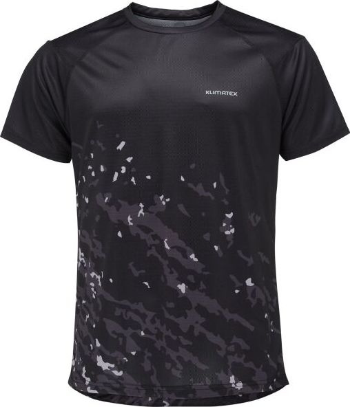 Pánské funkční triko KLIMATEX Bain černé Velikost: XXL
