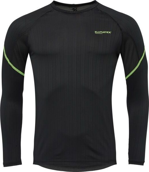 Pánské funkční triko KLIMATEX Manor černé Velikost: XL