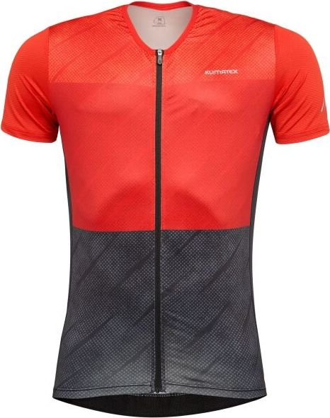 Pánský cyklistický dres KLIMATEX Viggo červená Velikost: L
