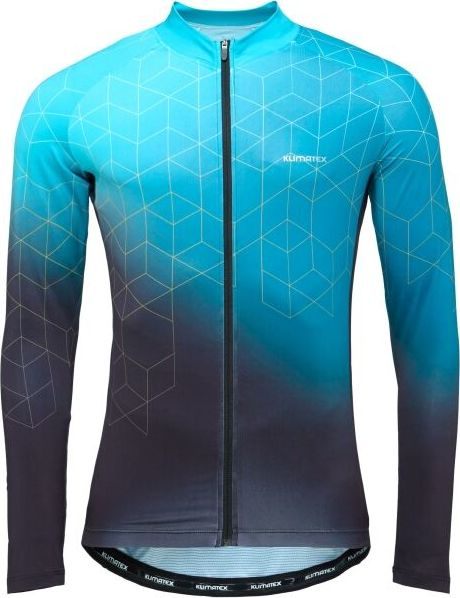 Pánský cyklodres s dlouhým rukávem KLIMATEX Nibali černý Velikost: 2XL