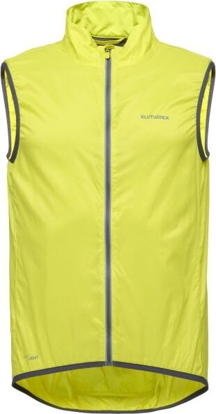 Unisex sbalitelná ultralehká vesta KLIMATEX Fignon světle zelená Velikost: M