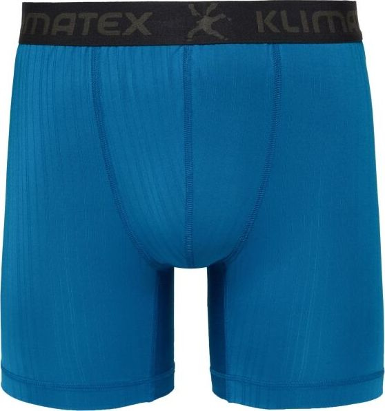 Pánské funkční boxerky KLIMATEX Rune modré Velikost: L