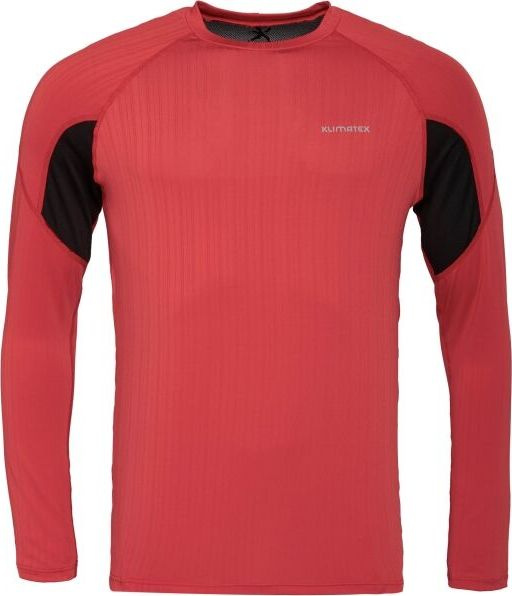 Pánské funkční triko KLIMATEX Manor červená Velikost: L