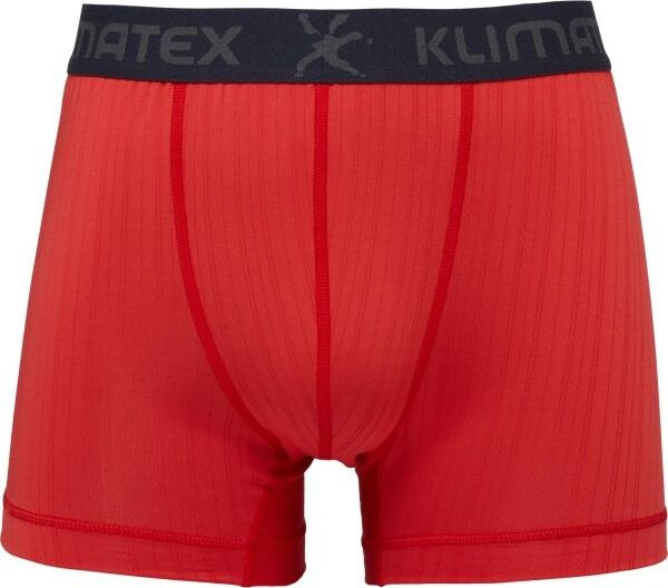 Pánské funkční boxerky KLIMATEX Rune červená Velikost: XL