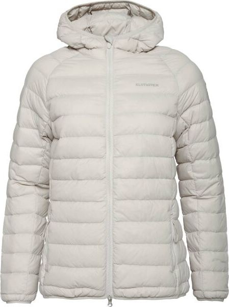 Dámská sbalitelná péřová bunda KLIMATEX Mauna Packable šedá Velikost: XS