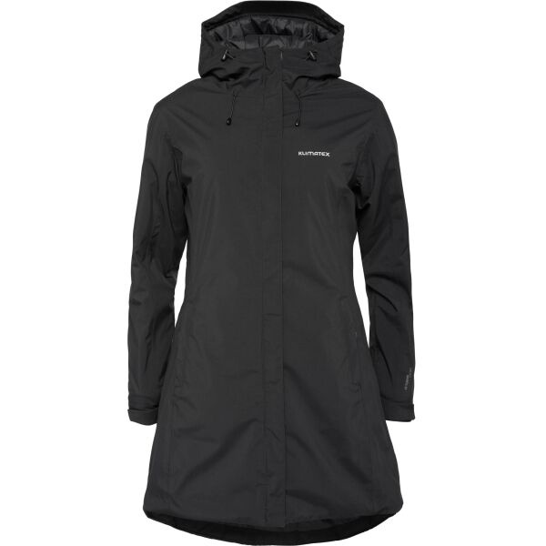 Dámský technický zimní kabát KLIMATEX Aora1 černá Velikost: 2XL