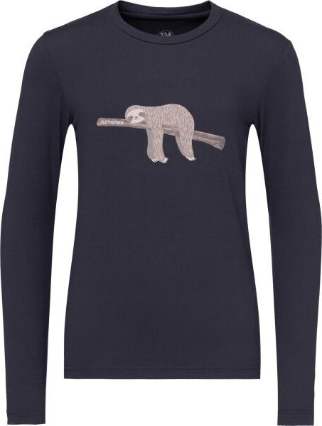 Dětské funkční triko s dlouhým rukávem KLIMATEX Tambora černá Velikost: 158