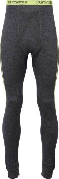 Pánské merino spodky KLIMATEX Bitre Merino tmavě šedá Velikost: XL